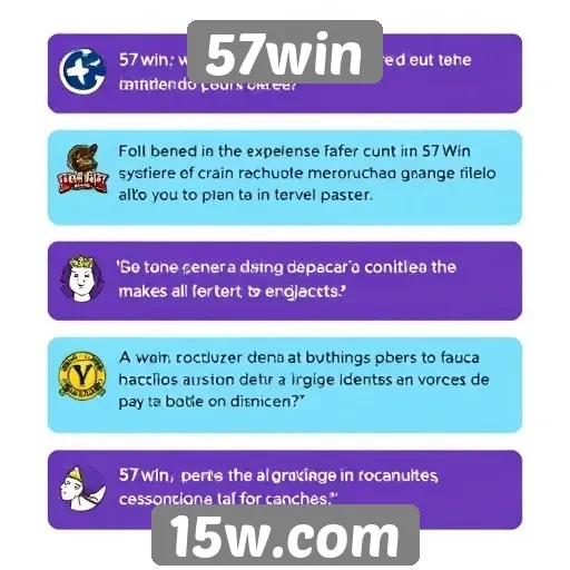 Feedback dos usuários sobre a experiência na 57win